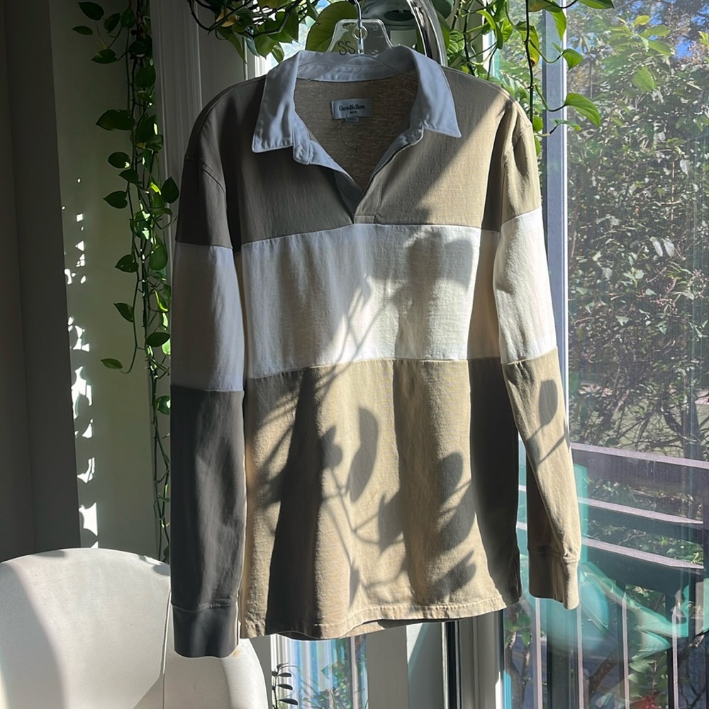Like New Goodfellow Rugby Polo; Small